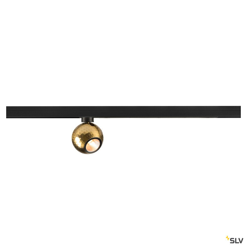 SLV DYSKO, 1~ spot, PHASE, 2700K, 6.7W, 36°, black / gold 1010318