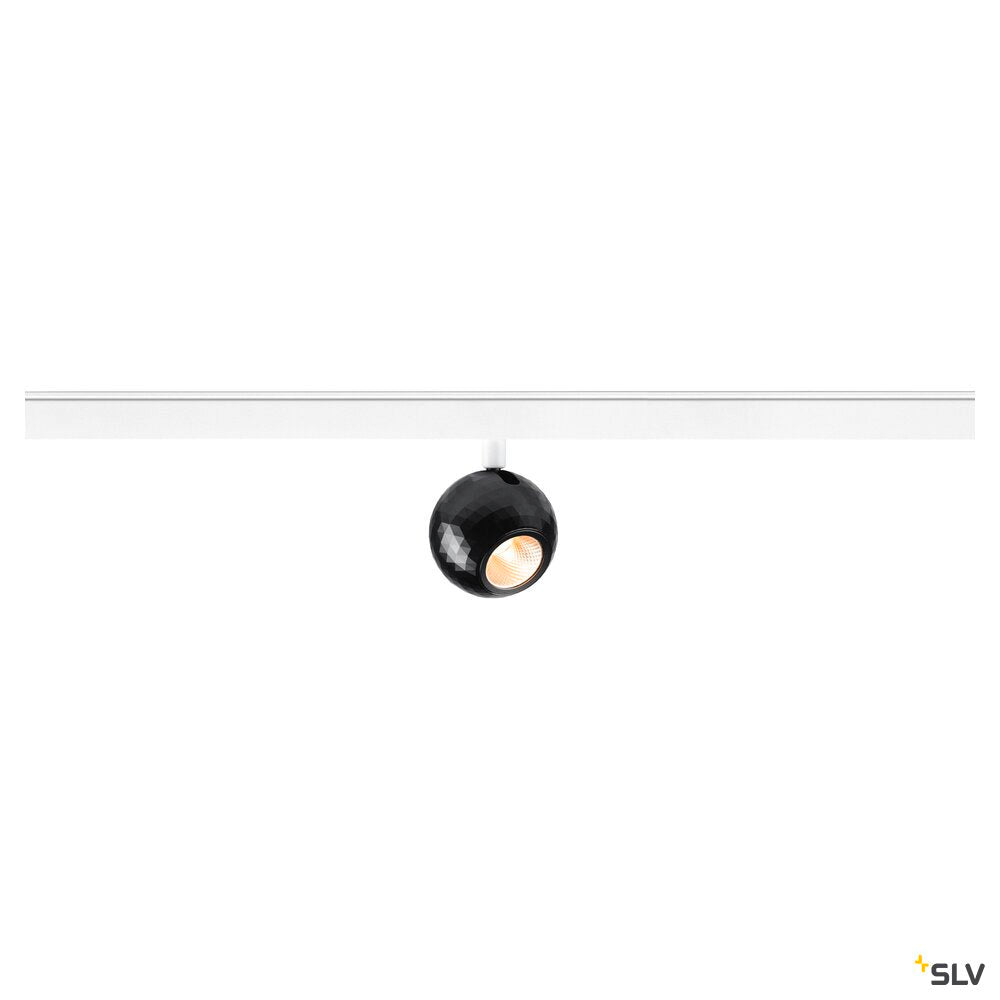 SLV DYSKO, 48V Spot, DALI, standard surface mounted track, 2700K, 5.6W, 36°, white / black 1010331