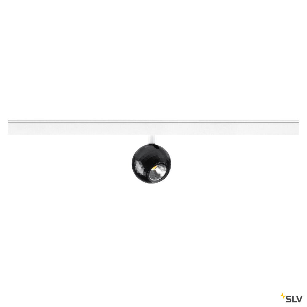 SLV DYSKO, 48V Spot, DALI, standard surface mounted track, 2700K, 5.6W, 36°, white / black 1010331
