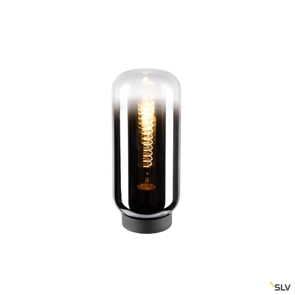 SLV PANTILO SLIM, table lamp, cylindrical, 1 x max. 15 W E27, chrome 1010345