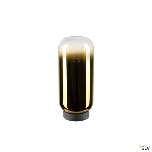 SLV PANTILO SLIM, table lamp, cylindrical, 1 x max. 15W E27, gold 1010347