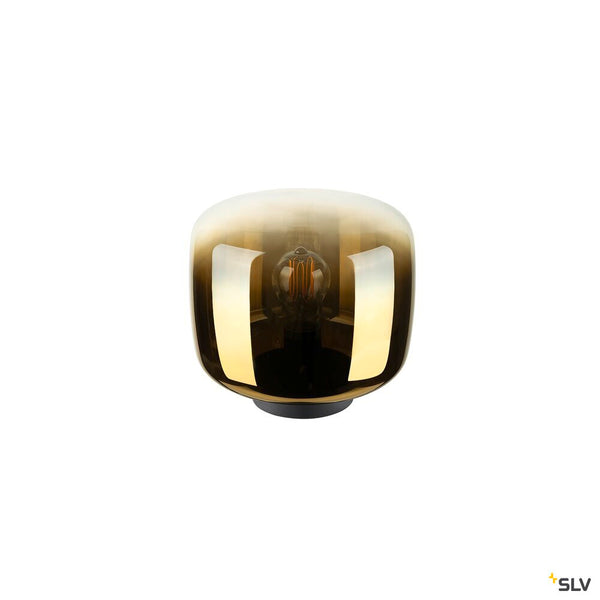 SLV PANTILO, table lamp, cylindrical, 1 x max. 15W E27, gold 1010351