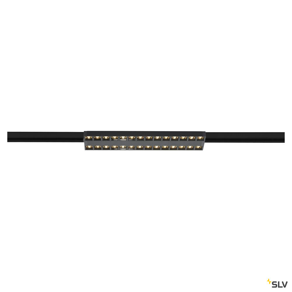 SLV SIGHT EVO, 3~ spot, DALI, double, rectangular, 3000K, 25W, 60°, black 1010387