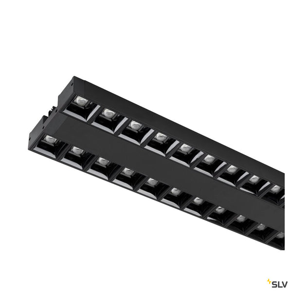 SLV SIGHT EVO, 3~ spot, DALI, double, rectangular, 3000K, 25W, 60°, black 1010387