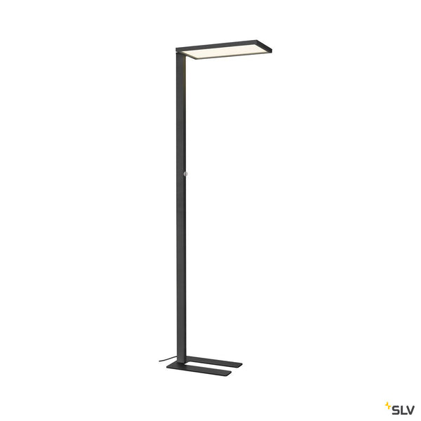 SLV WORKLIGHT EASY, FL 940, free-standing lamp, 4000K, IP20, black 1010393