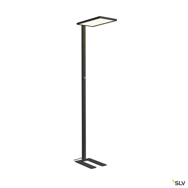 SLV WORKLIGHT EASY, FL 940, free-standing lamp, 4000K, IP20, black 1010393