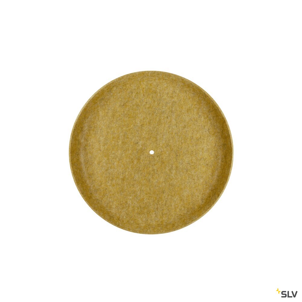 SLV GRIP! FLAT, Felt shade Ø50cm x 6.2cm, ochre 1010405