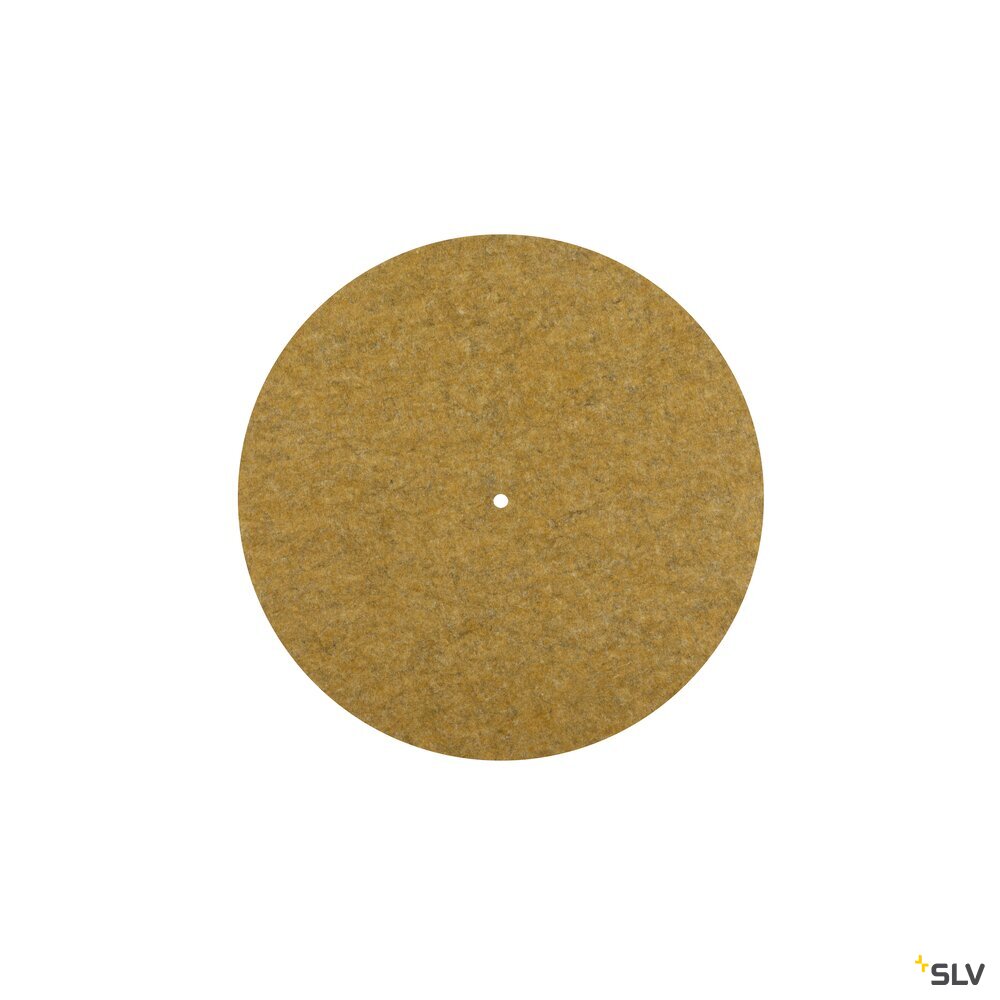 SLV GRIP! FLAT, Felt shade Ø50cm x 0.6cm, ochre 1010408