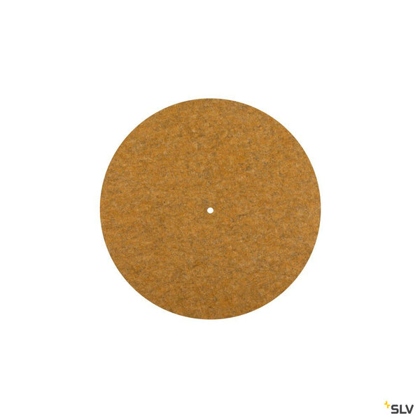 SLV GRIP! FLAT, Felt shade Ø50cm x 0.6cm, ochre 1010408