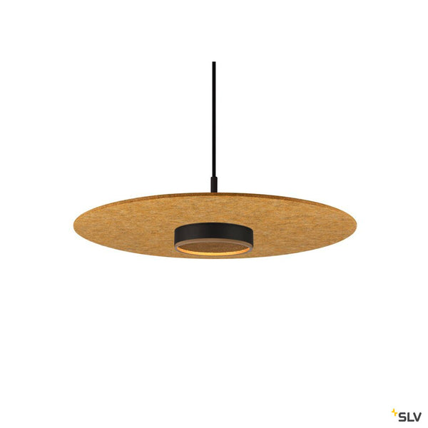 SLV GRIP! FLAT, Felt shade Ø50cm x 0.6cm, ochre 1010408