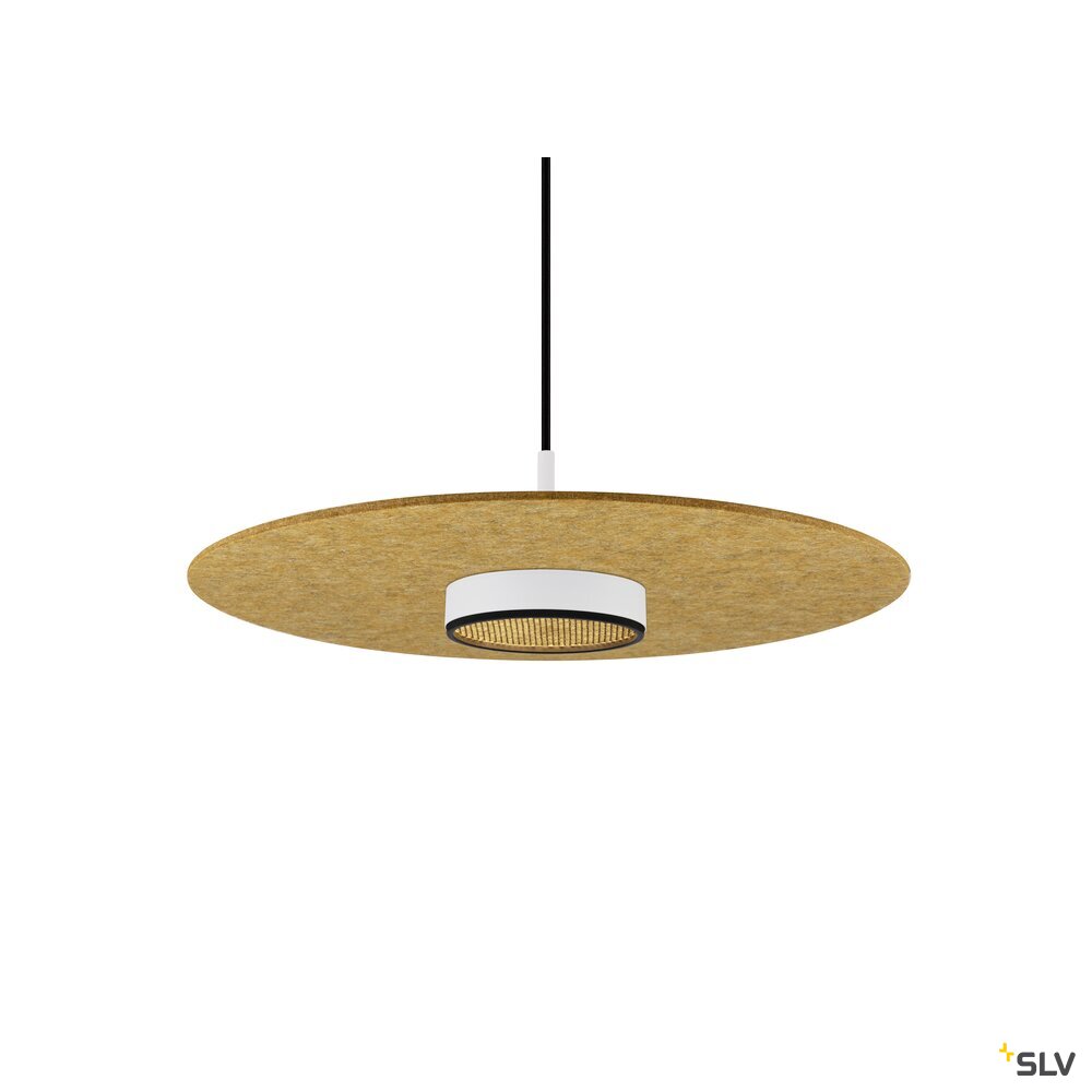 SLV GRIP! FLAT, Felt shade Ø50cm x 0.6cm, ochre 1010408