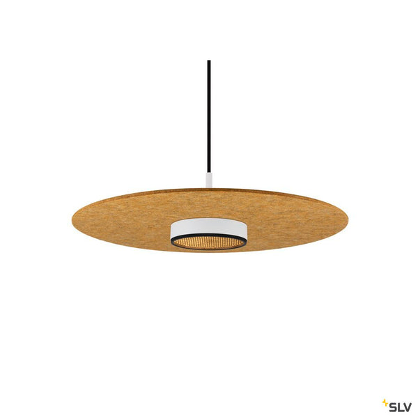 SLV GRIP! FLAT, Felt shade Ø50cm x 0.6cm, ochre 1010408