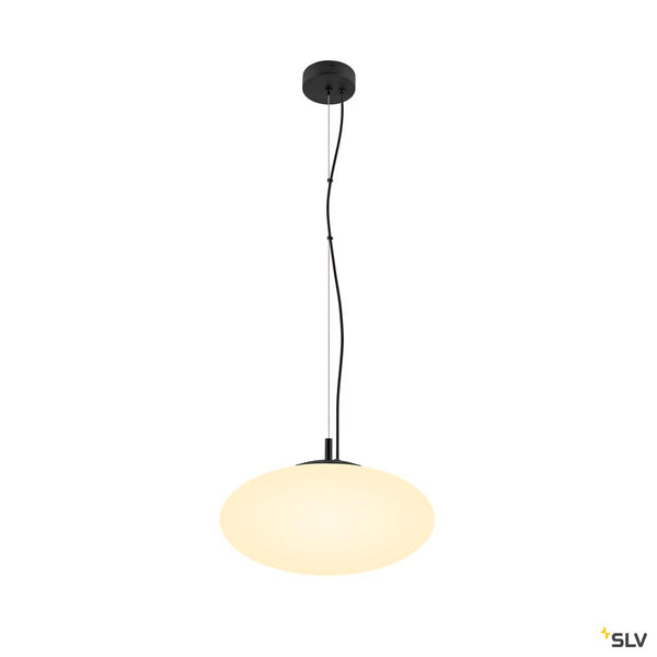SLV OLYPSO 40, Pendant light, E27, Pendant length 400 cm, 1 x max. 40W, black 1010413