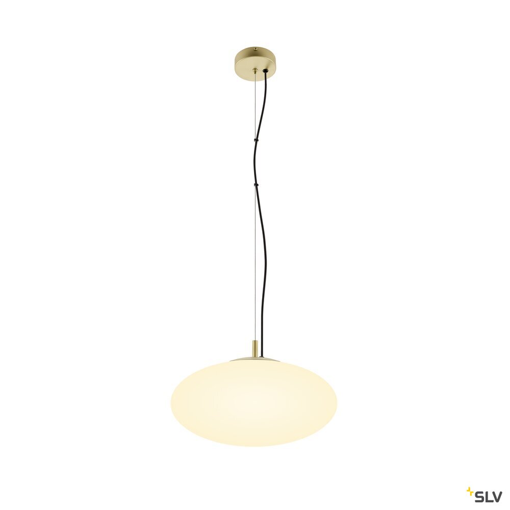 SLV OLYPSO 40, Pendant light, E27, Pendant length 400 cm, 1 x max. 40W, gold 1010414