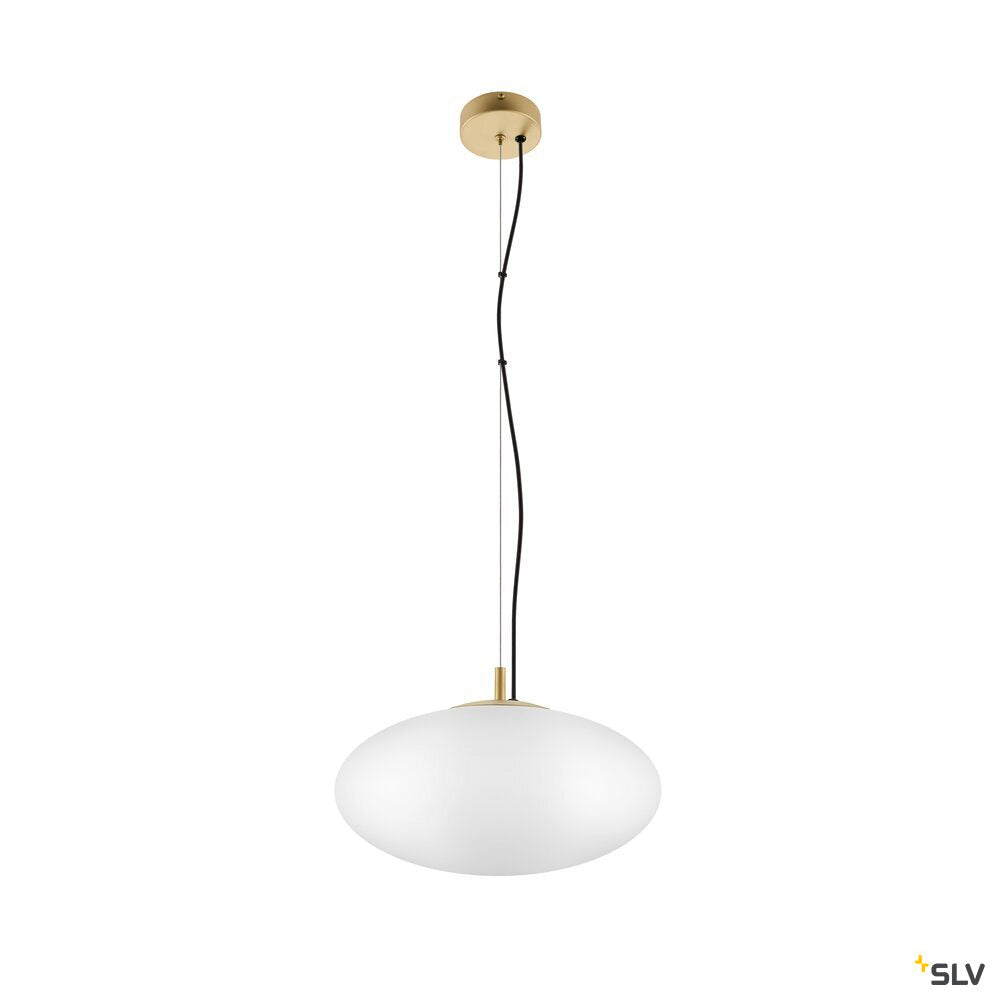 SLV OLYPSO 40, Pendant light, E27, Pendant length 400 cm, 1 x max. 40W, gold 1010414