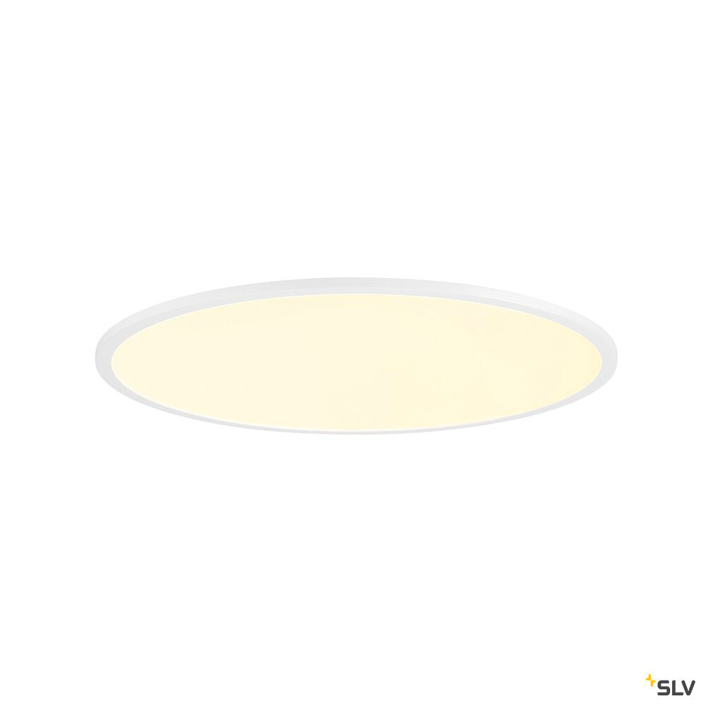 SLV PANEL 60, Ceiling-mounted light, round, PHASE, 3000/4000K, 29W, 90°, white 1010422
