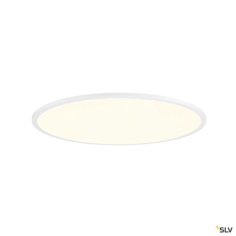 SLV PANEL 60, Ceiling-mounted light, round, PHASE, 3000/4000K, 29W, 90°, white 1010422