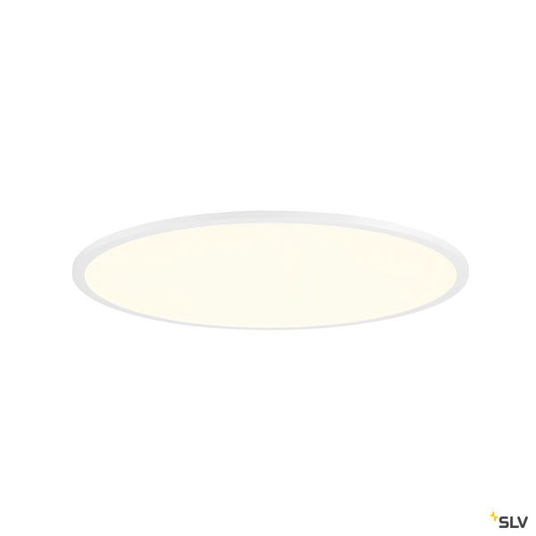 SLV PANEL 60, Ceiling-mounted light, round, PHASE, 3000/4000K, 29W, 90°, white 1010422