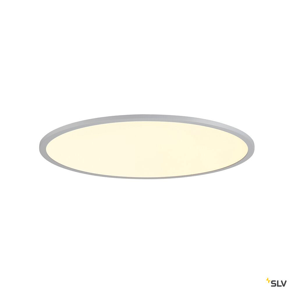 SLV PANEL 60, Ceiling-mounted light, round, PHASE, 3000/4000K, 29W, 90°, grey 1010423
