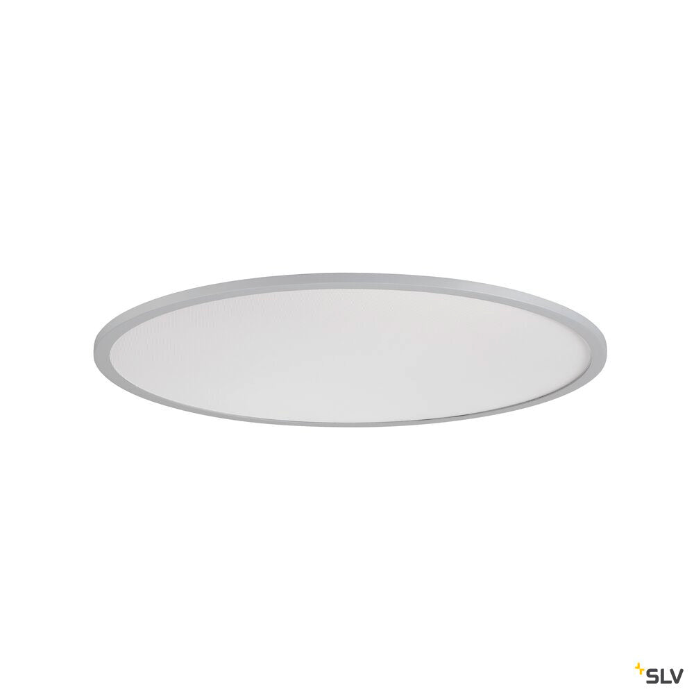 SLV PANEL 60, Ceiling-mounted light, round, DALI, 3000/4000K, 29W, 90°, grey 1010425