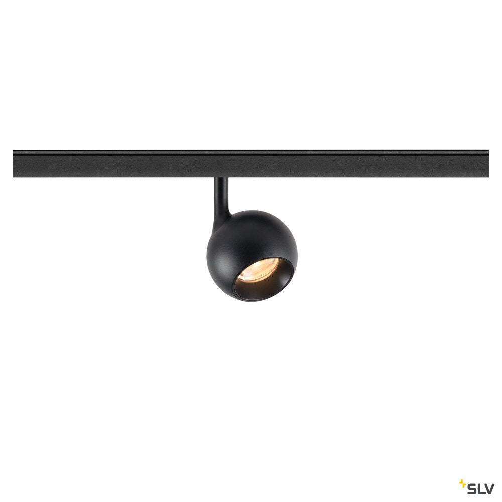 SLV LIGHT EYE® 2.0, 48V spot, DALI, round, 2700K, 10W, 30°, black 1010456