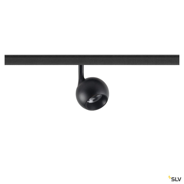 SLV LIGHT EYE® 2.0, 48V spot, DALI, round, 2700K, 10W, 30°, black 1010456