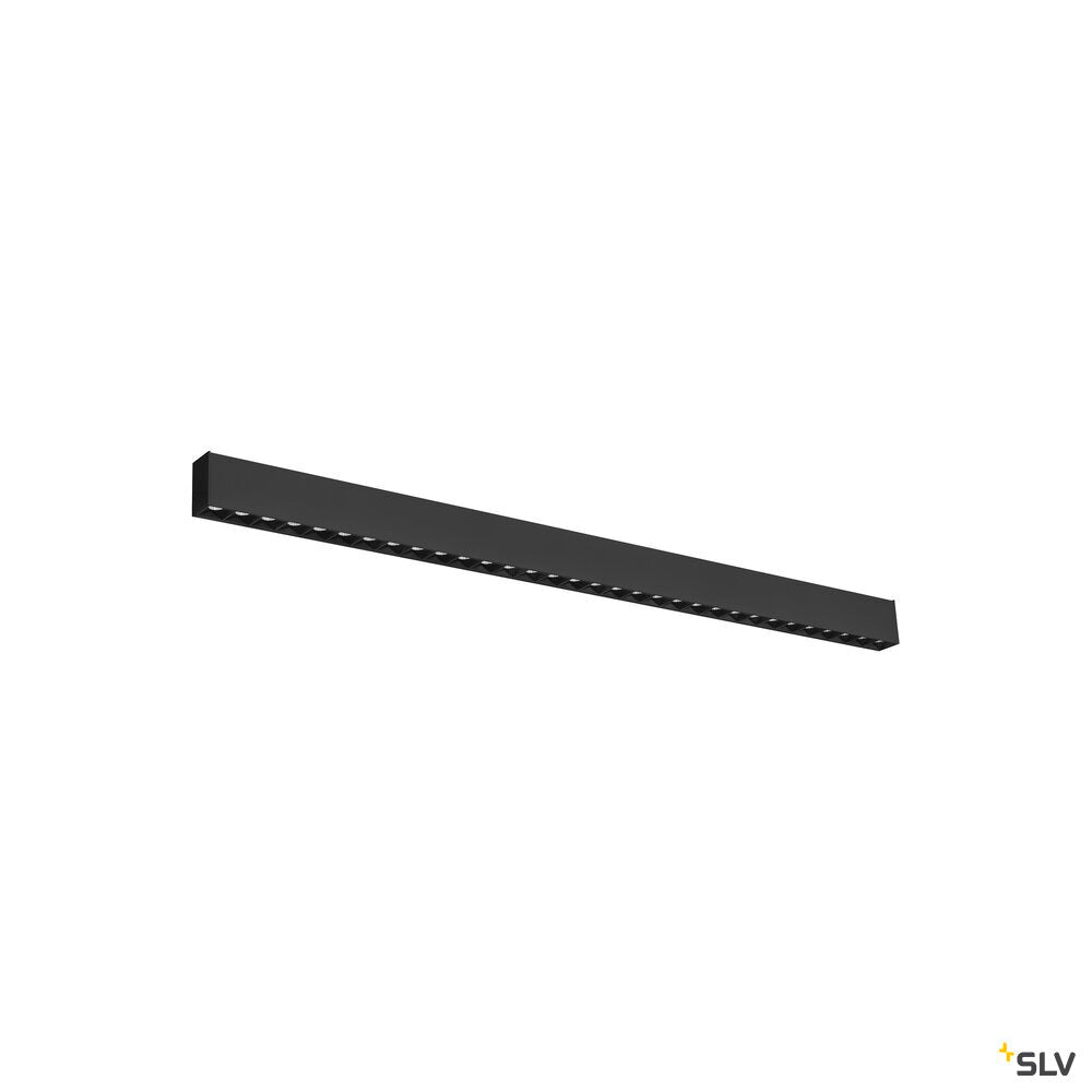 SLV GLENOS® PRO, Ceiling-mounted light, 1.2m, DALI, UGR19, 4000K, 30W, 75°, black 1010520