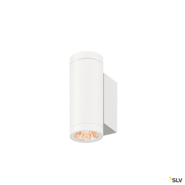 SLV HELIA PRO S, Wall-mounted light, up/down, DALI, P1, cylindrical, 2700 K, 6W, 24°, white 1010164