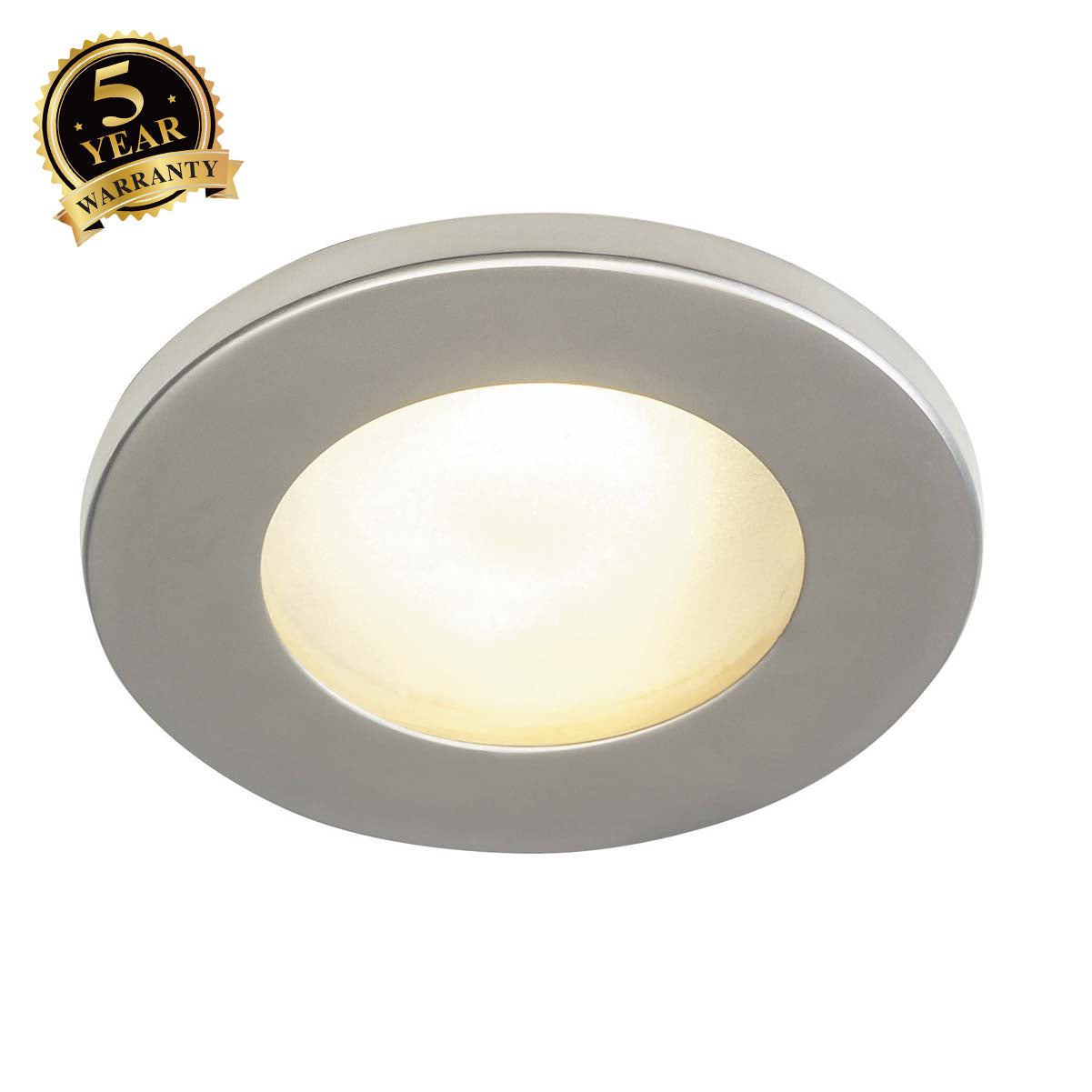 SLV DOLIX OUT MR16 ROUND downlight, titanium, max. 35W 111007