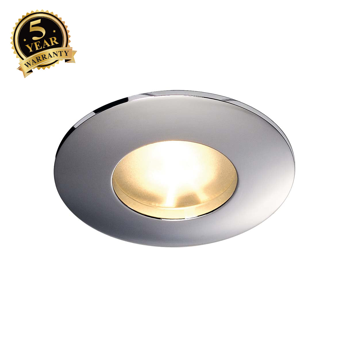 SLV OUT 65 downlight, round,chrome, MR16, max. 35W 111018