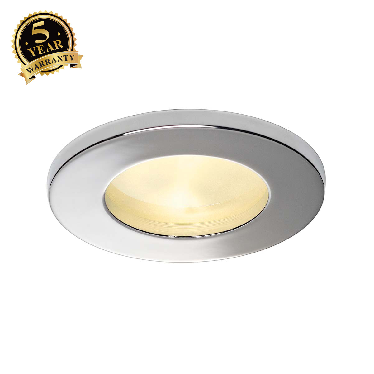 SLV DOLIX OUT GU10 ROUND downlight, chrome, max. 35W 111022