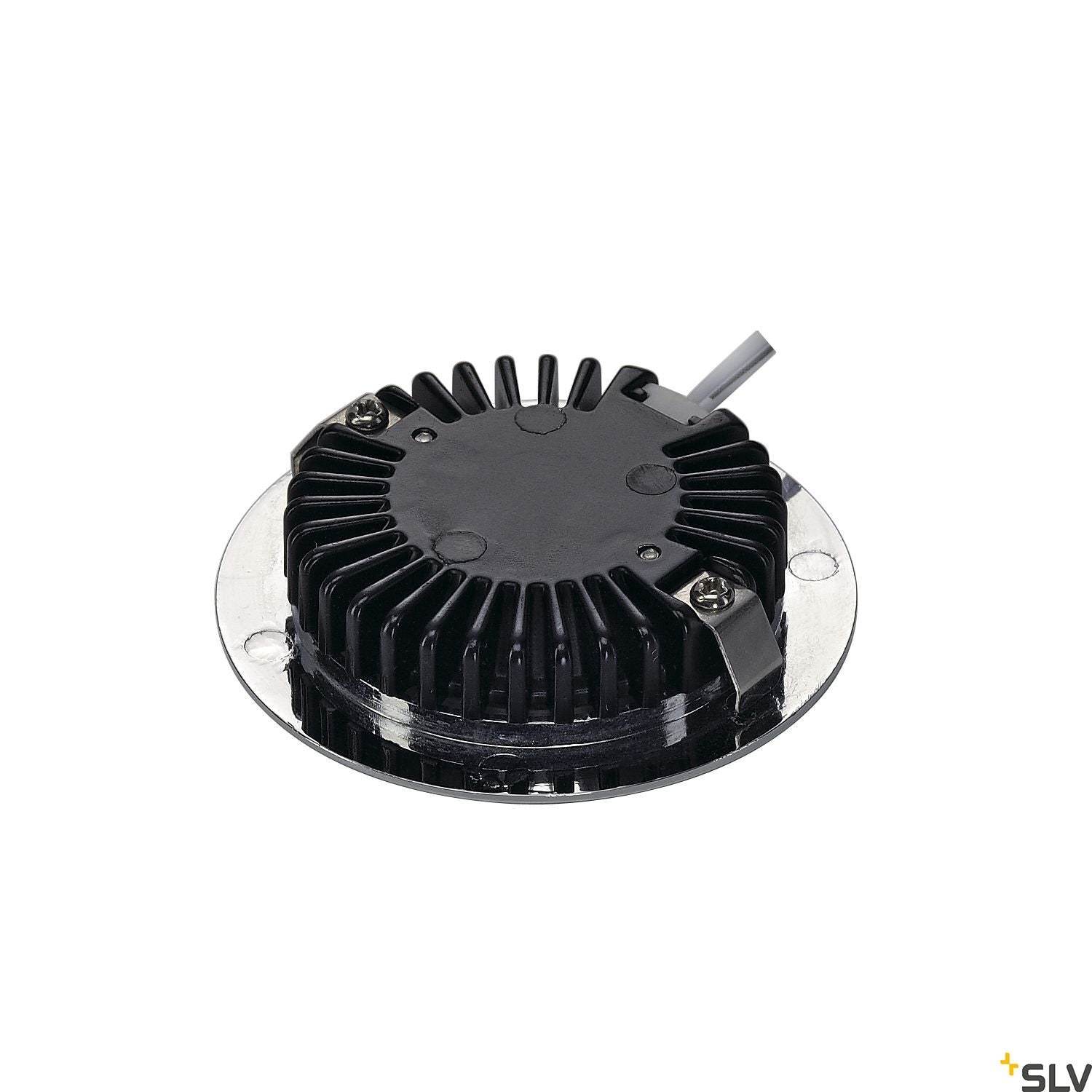 SLV DL 126 LED downlight, round, chrome, 3W LED, warm white, 12V 112222