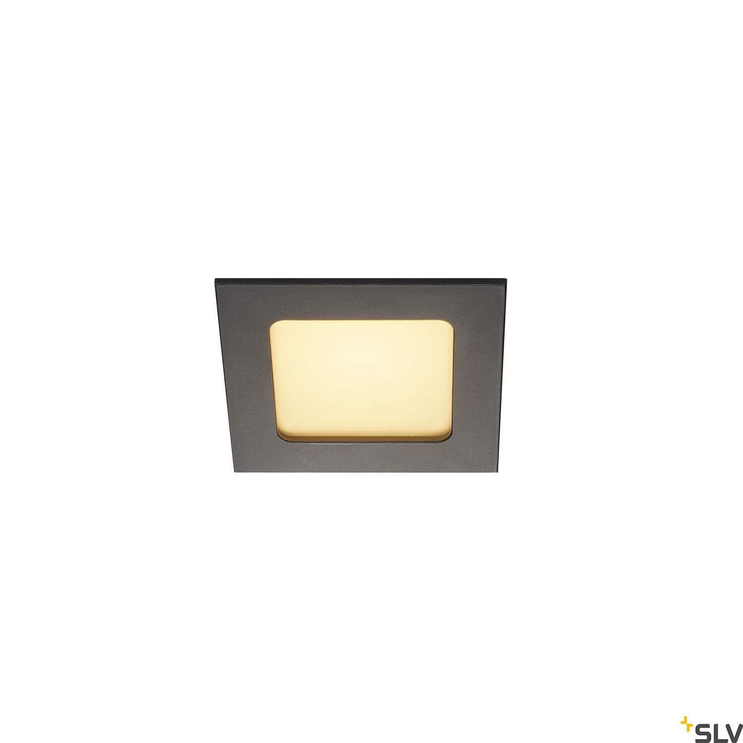 SLV FRAME BASIC LED SET, downlight , matt black, 6W, 3000K, incl. driver 112720