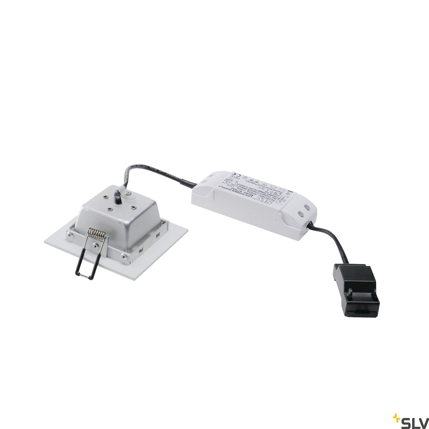 SLV FRAME BASIC LED SET, downlight , matt white, 6W, 3000K, incl. driver 112721