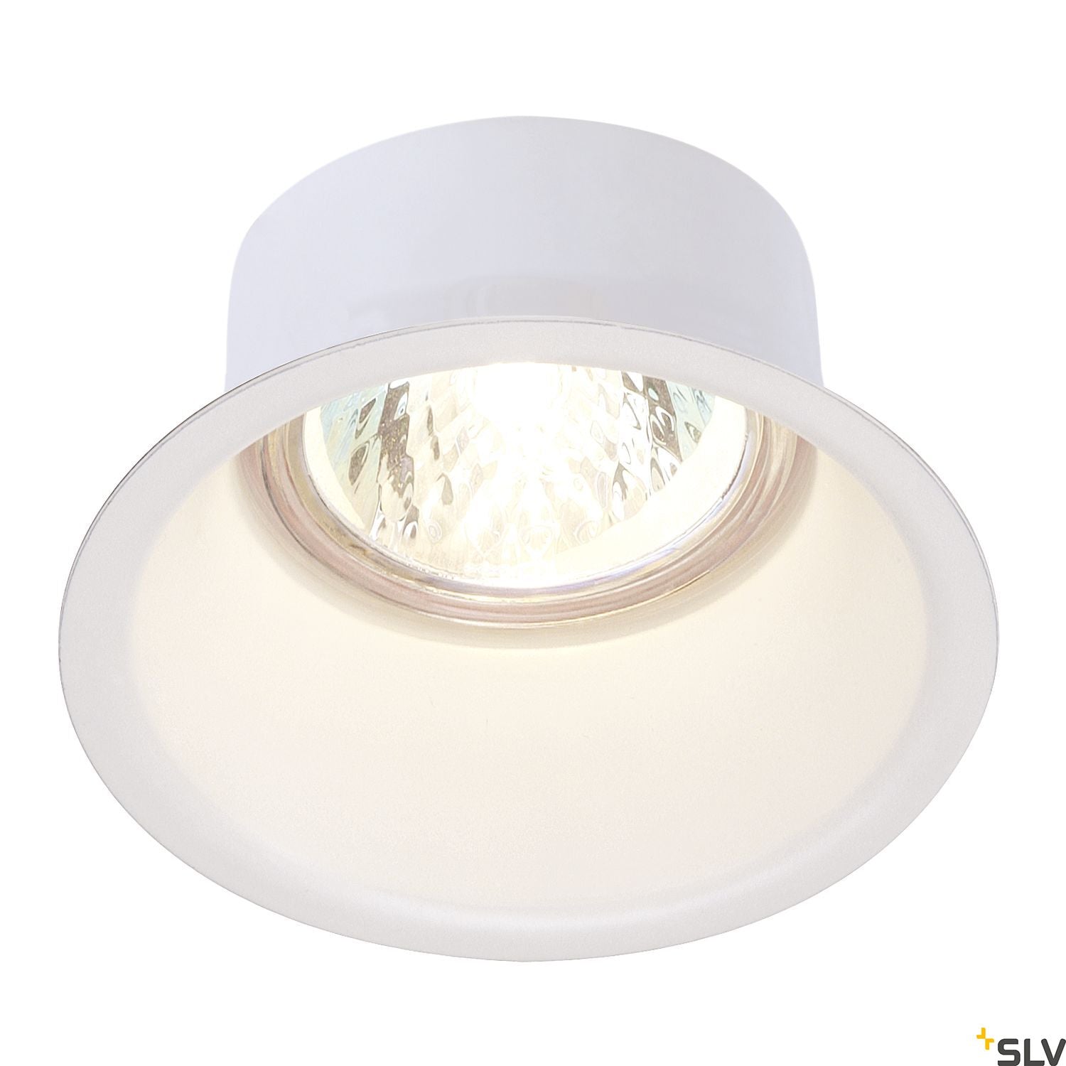SLV HORN GU10 downlight, round, white, max. 50W 112911