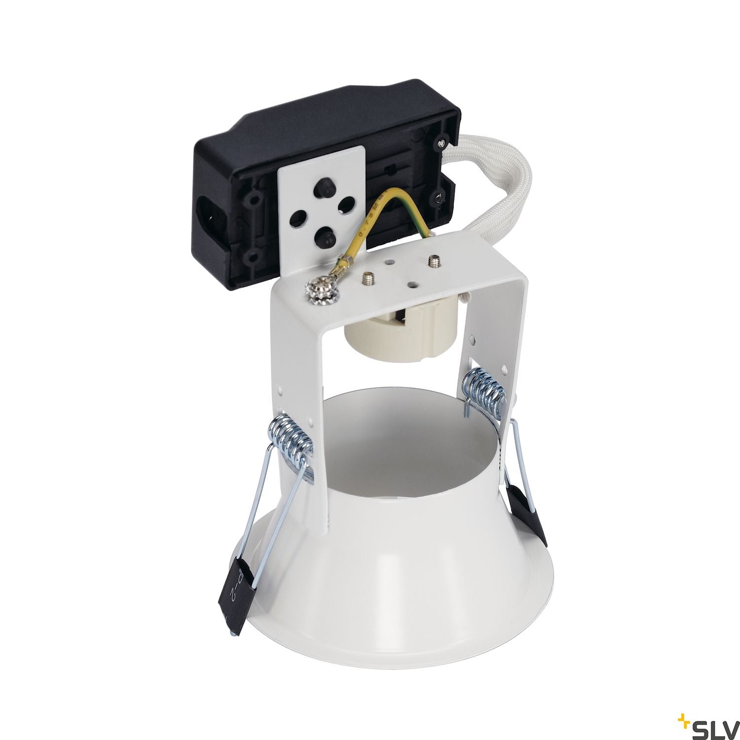 SLV HORN GU10 downlight, round, white, max. 50W 112911