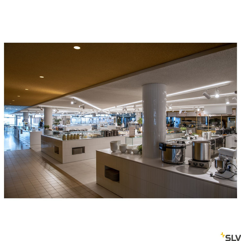 SLV HORN-T recessed fitting, QPAR111, matt white, GU10, max. 50W 113171