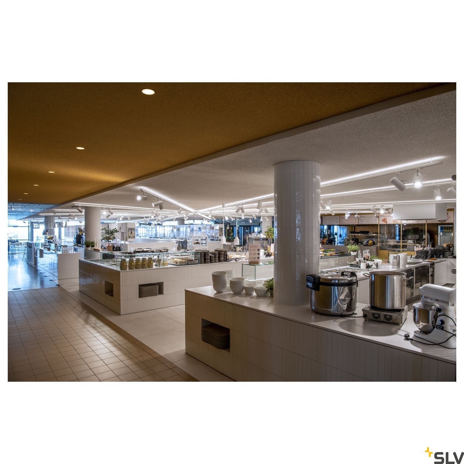 SLV HORN-T recessed fitting, QPAR111, matt white, GU10, max. 50W 113171
