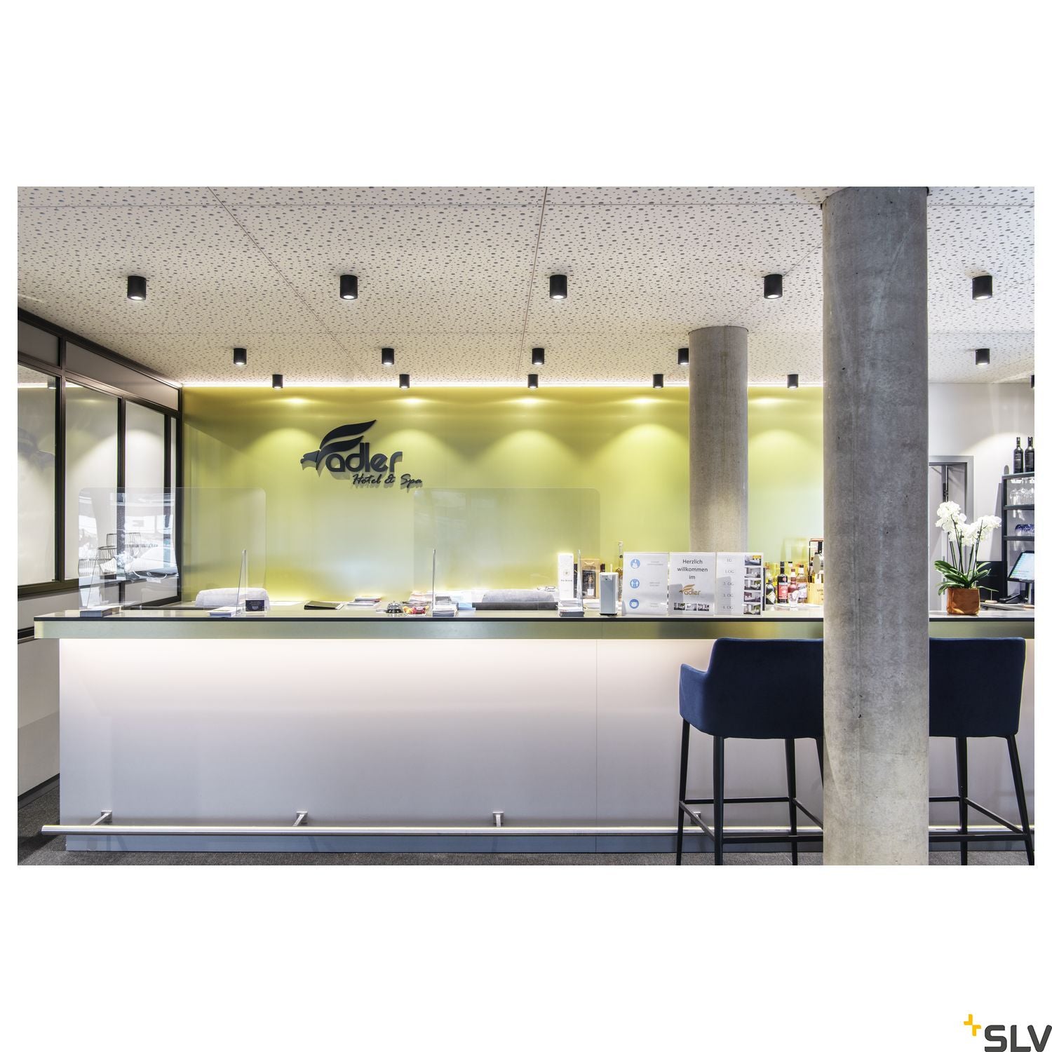 SLV GRAZIA 10 polycarbonate cover flat Version, 2m, satined 1000469
