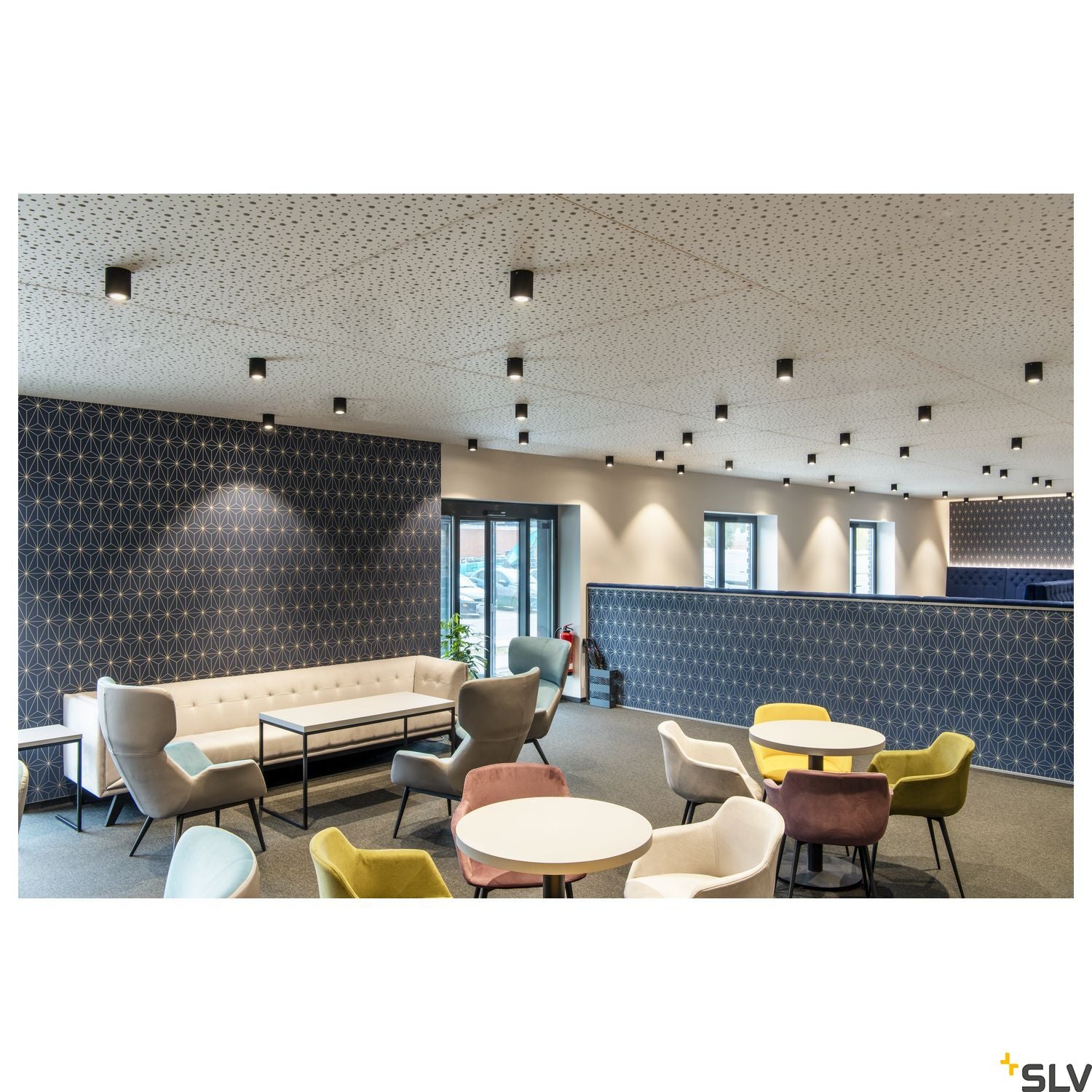 SLV GRAZIA 10 polycarbonate cover flat Version, 2m, satined 1000469