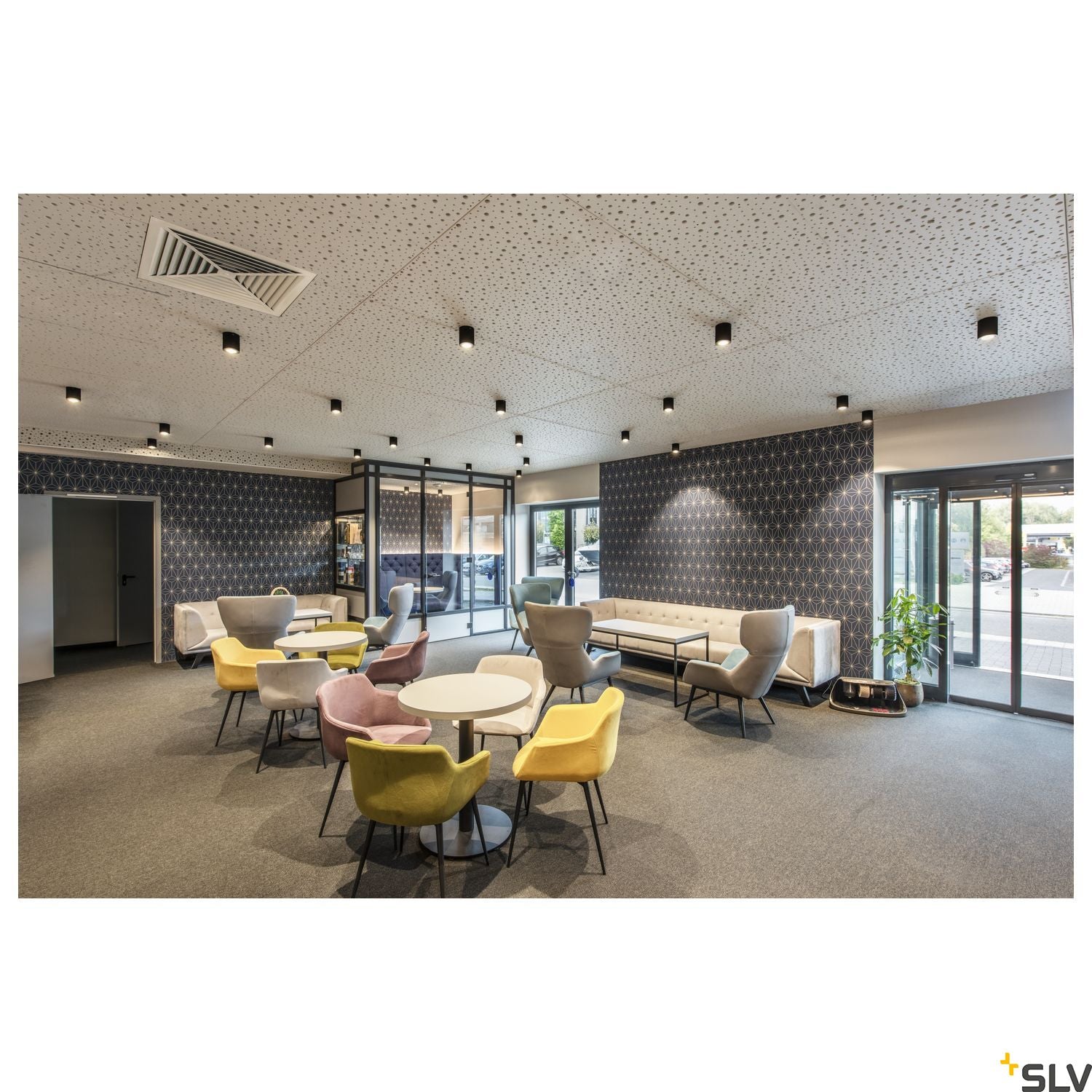 SLV GRAZIA 10 polycarbonate cover flat Version, 2m, satined 1000469