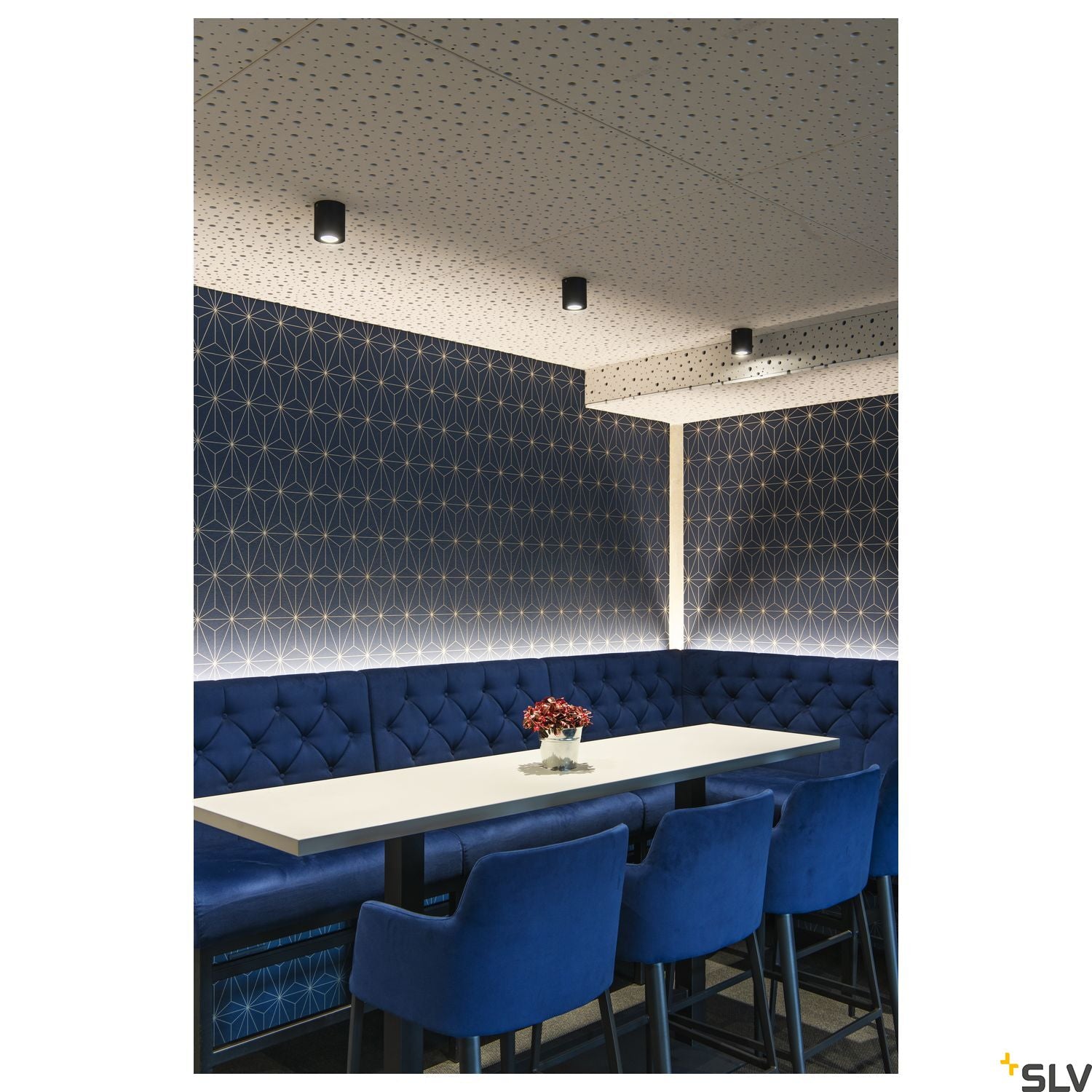 SLV GRAZIA 10 polycarbonate cover flat Version, 2m, satined 1000469