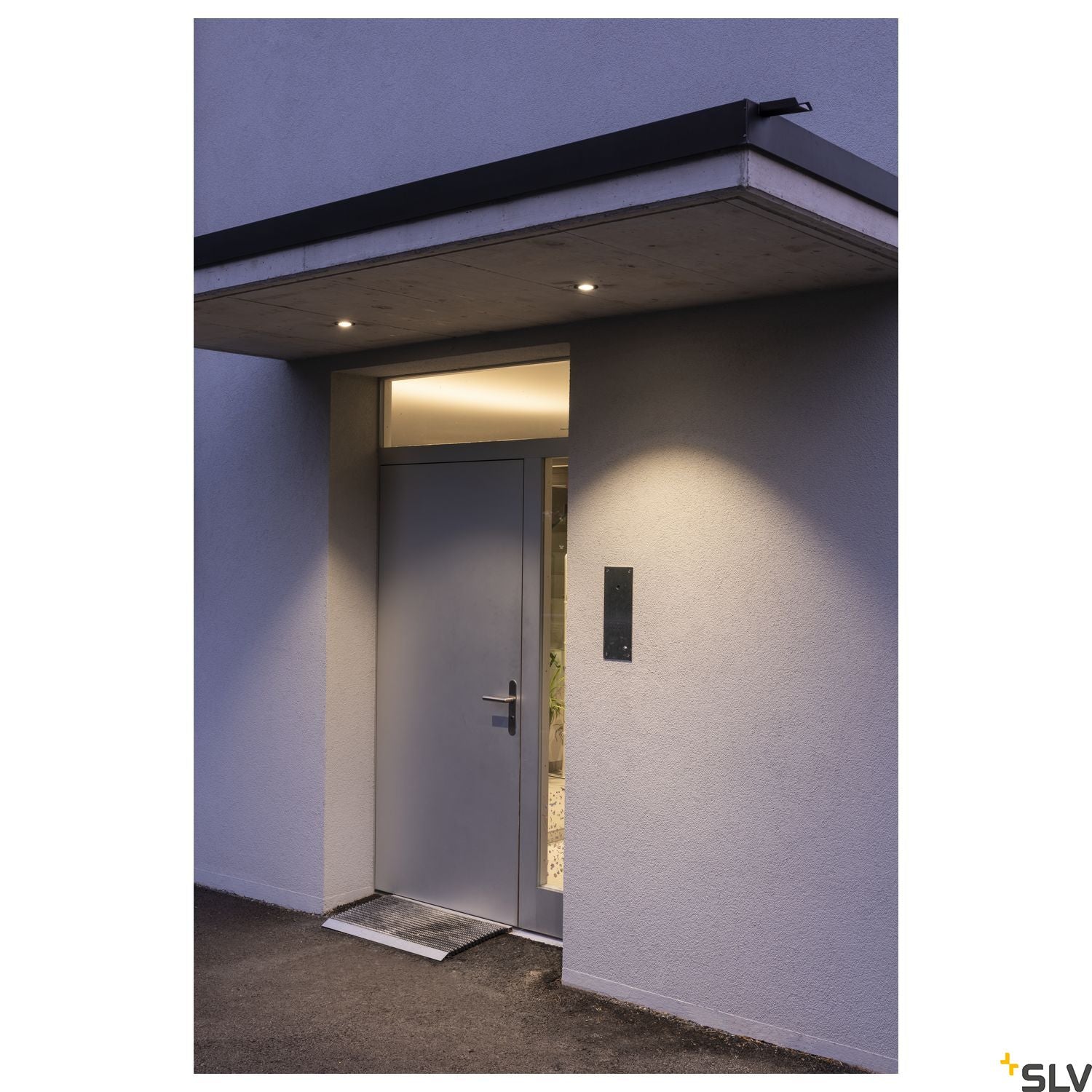 SLV PATTA-I recessed ceiling light , round, matt black, 9W, 38°, 3000K, incl. driver 114420