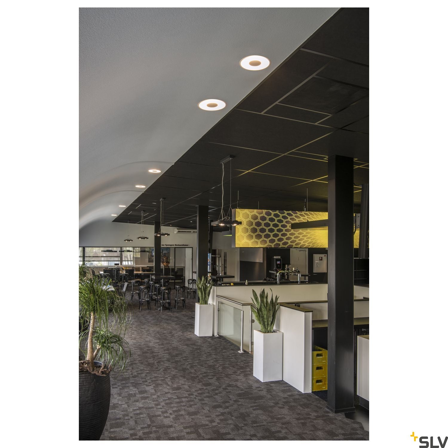 SLV OCCULDAS recessed ceiling light, round, white, SMD LED, 26W, 3000K, incl. driver 117311