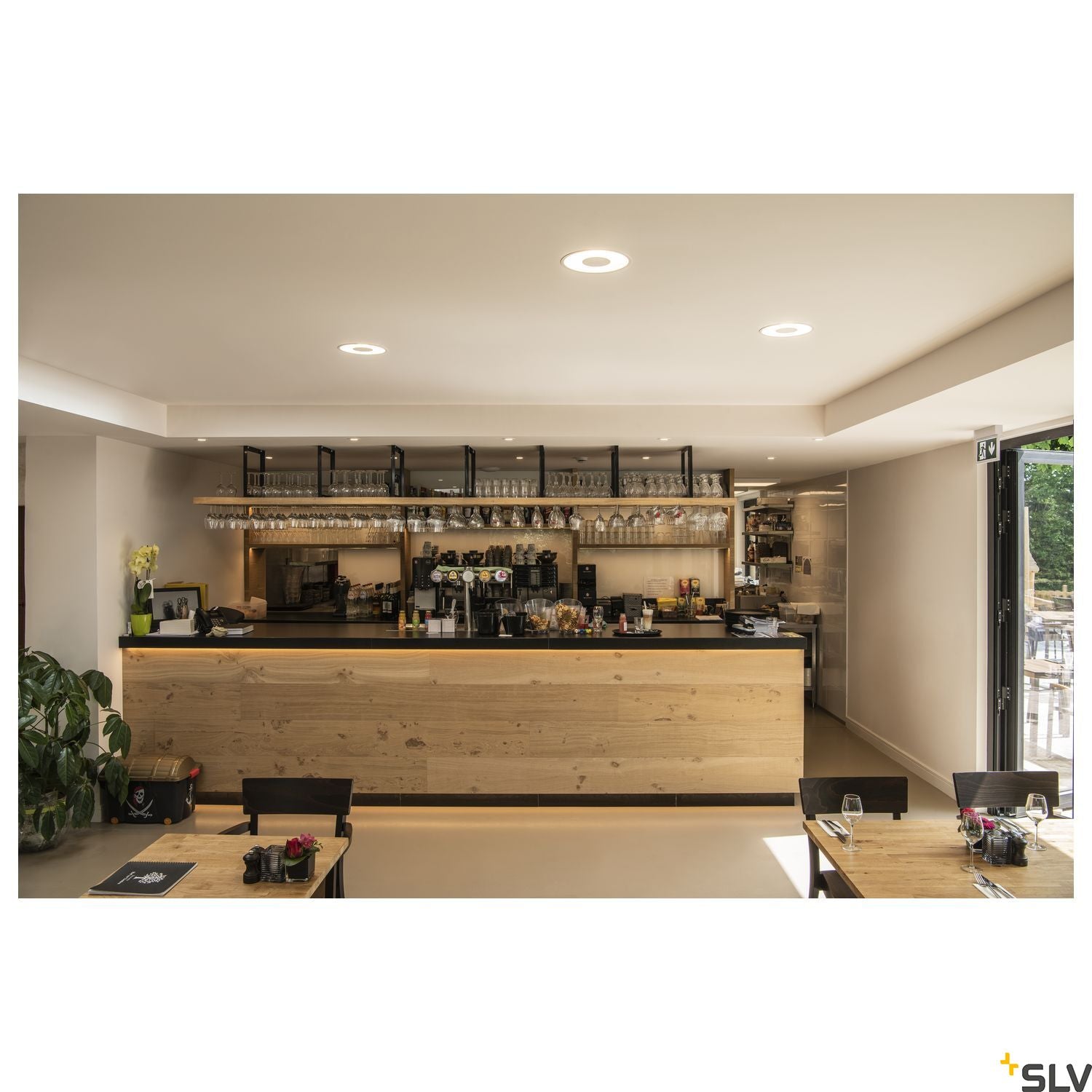 SLV OCCULDAS recessed ceiling light, round, white, SMD LED, 26W, 3000K, incl. driver 117311