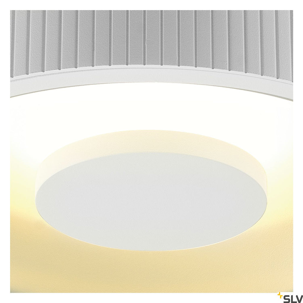 SLV OCCULDAS ceiling light, round, white, SMD LED, 26W, 3000K, incl. driver 117321