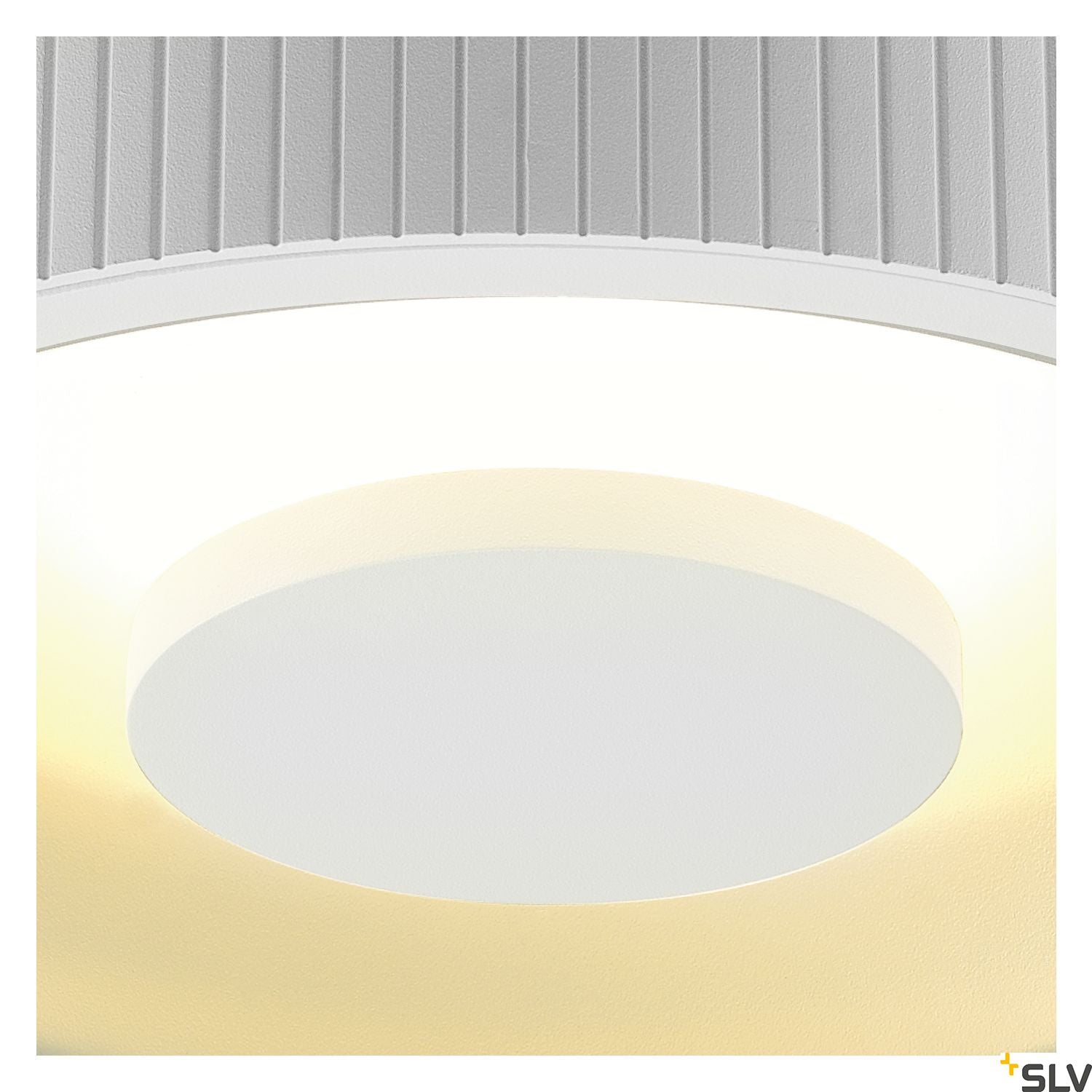 SLV OCCULDAS ceiling light, round, white, SMD LED, 26W, 3000K, incl. driver 117321