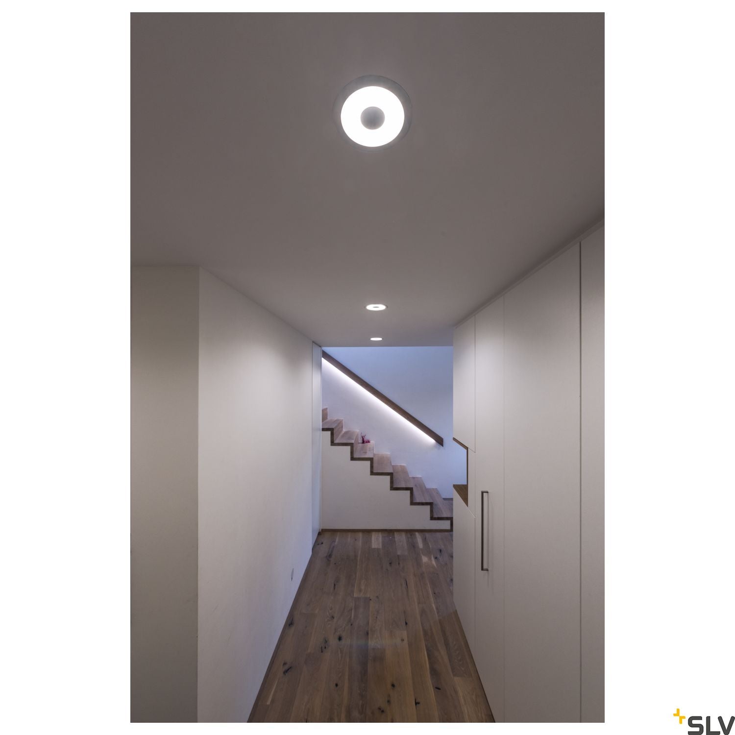 SLV COMFORT CONTROL LED, recessed fitting, indirect, white 117331