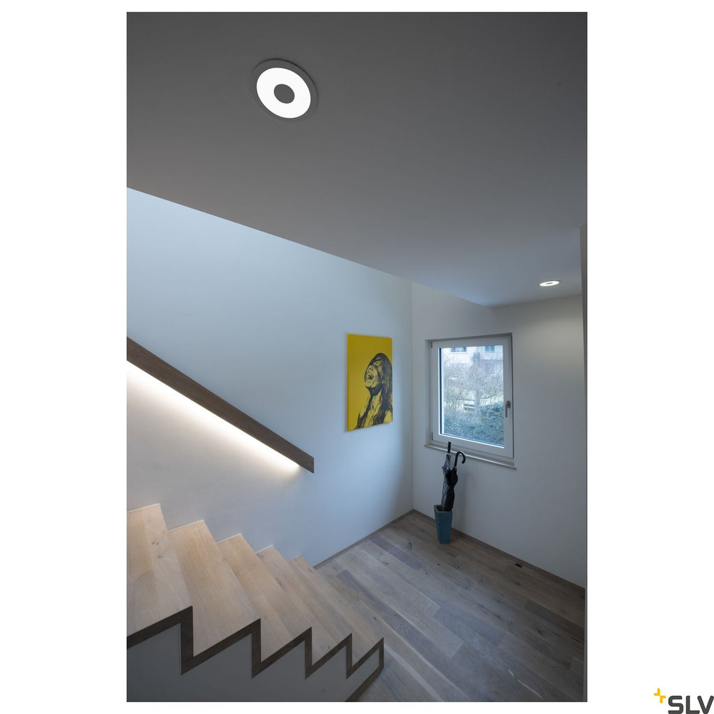 SLV COMFORT CONTROL LED, recessed fitting, indirect, white 117331
