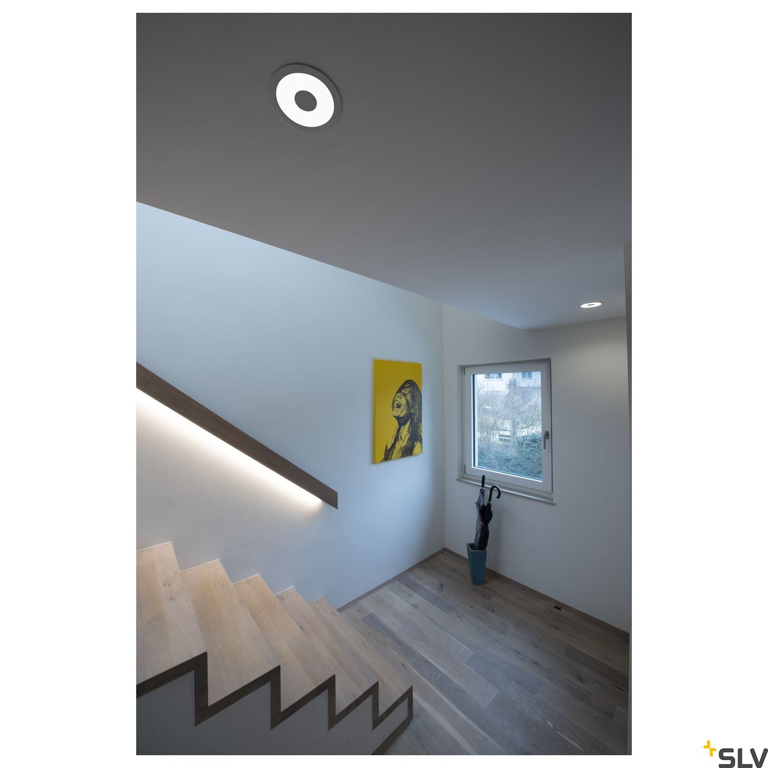 SLV COMFORT CONTROL LED, recessed fitting, indirect, white 117331
